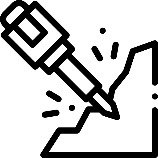 Abbrucharbeiten Icon